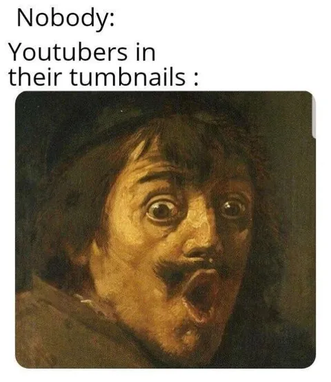YouTubers in Their Thumbnails