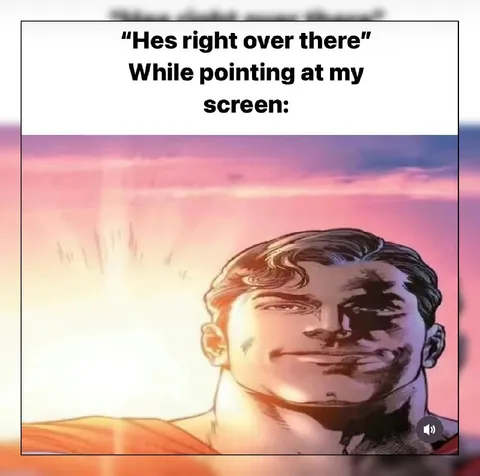 Hes Right Over There