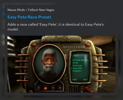 Easy Pete Race Preset