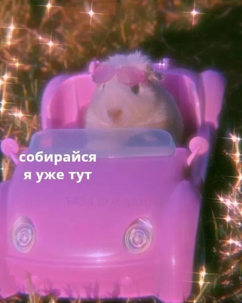 Собирайся, я уже тут