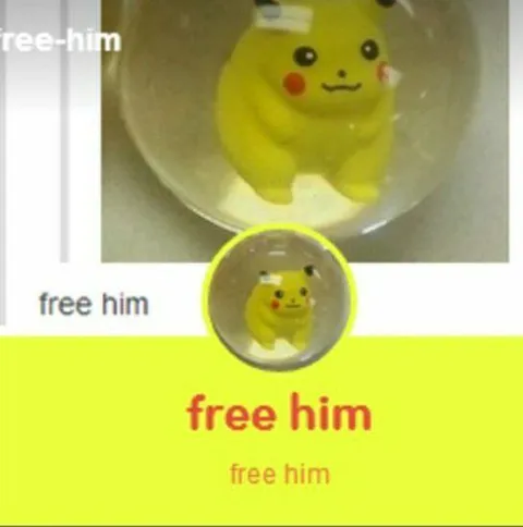 Free Him Pikachu