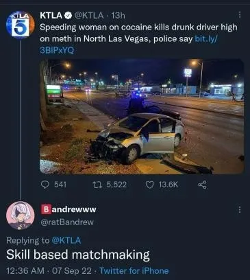 Skill Based Matchmaking Crash