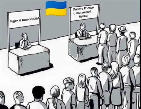 Россия с маленькой буквы