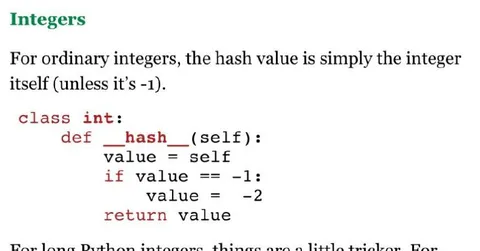 Python Integer Hashing Quirk