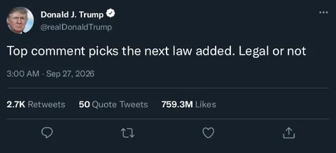 Top Comment Picks the Next Law