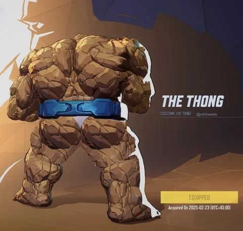 The Thong Costume