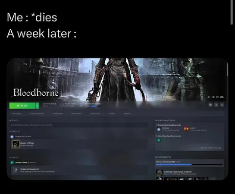 A Week Later Playing Bloodborne