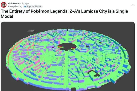 Lumiose City Is One Model