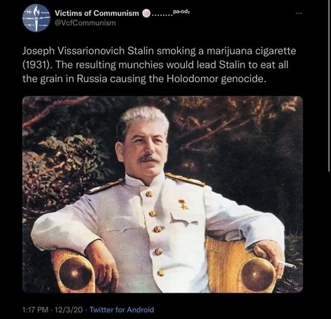 Stalin Smokes Marijuana