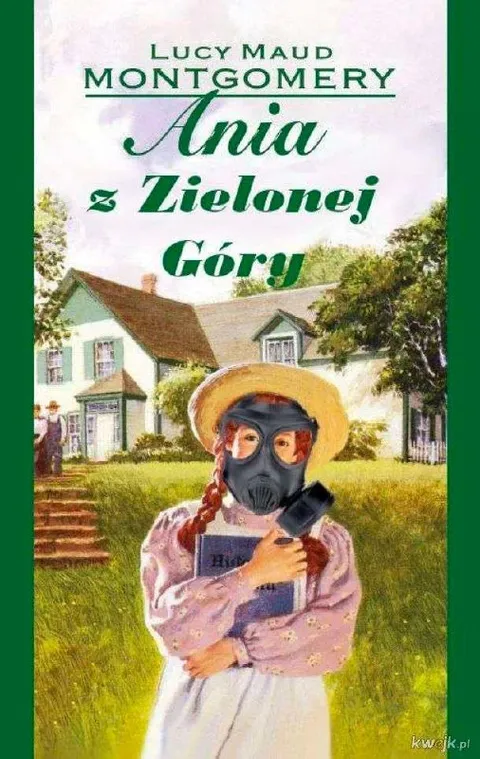 Ania z Zielonej Góry w masce