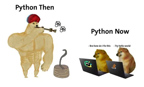 Python Then and Now