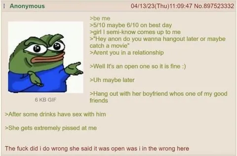 Open Relationship Backfires