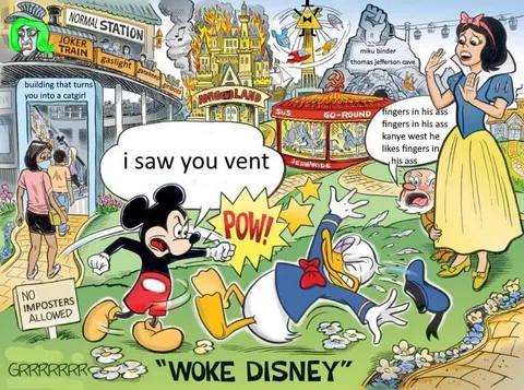 Woke Disney Impostor Chaos