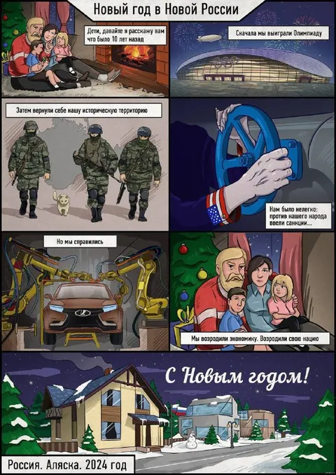 Новый год в Новой России