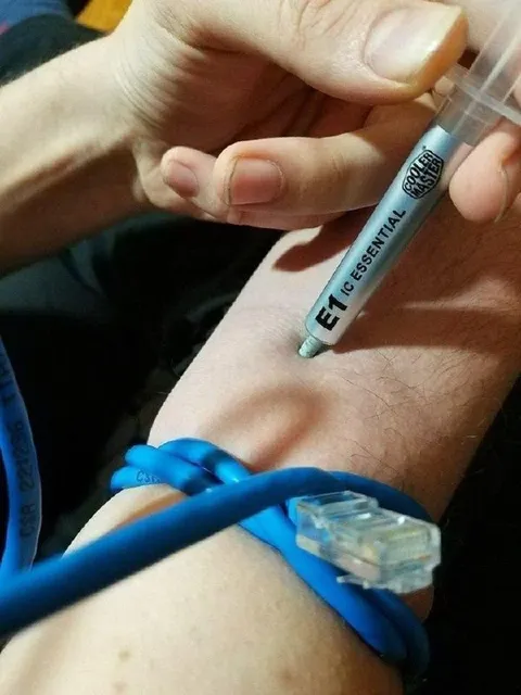 Writing on the Vein