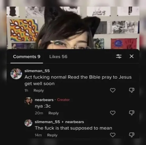 Act Fucking Normal Comment Thread