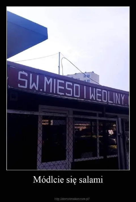Módlcie się salami