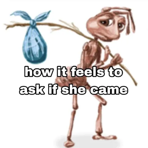 How It Feels to Ask If She Came
