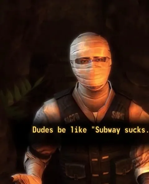 HUNK Says Subway Sucks