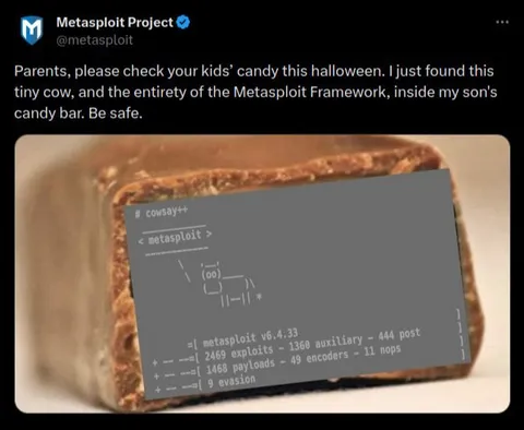Metasploit in the Candy Bar