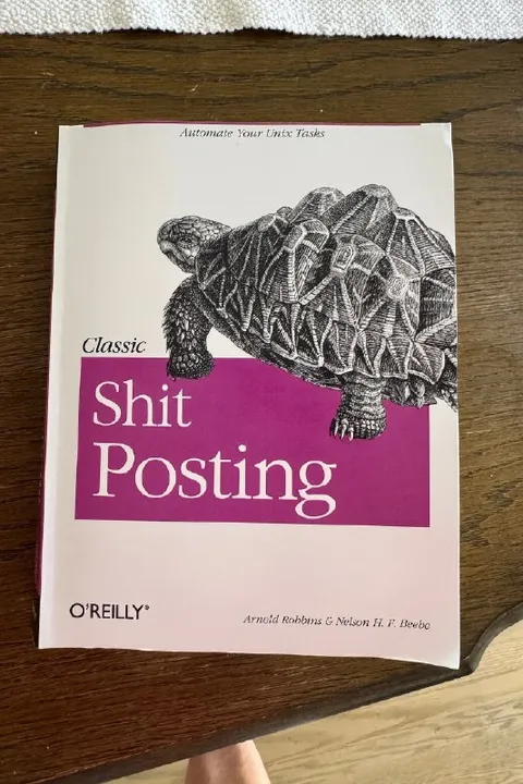 Classic Shit Posting Book Cover