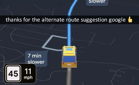 Thanks for the Alternate Route