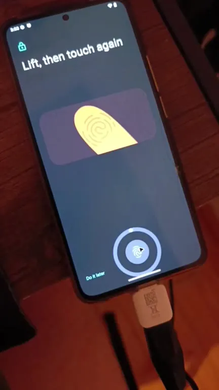 Fingerprint Setup Takes Forever