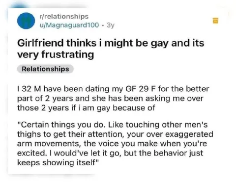 Girlfriend Thinks I Might Be Gay