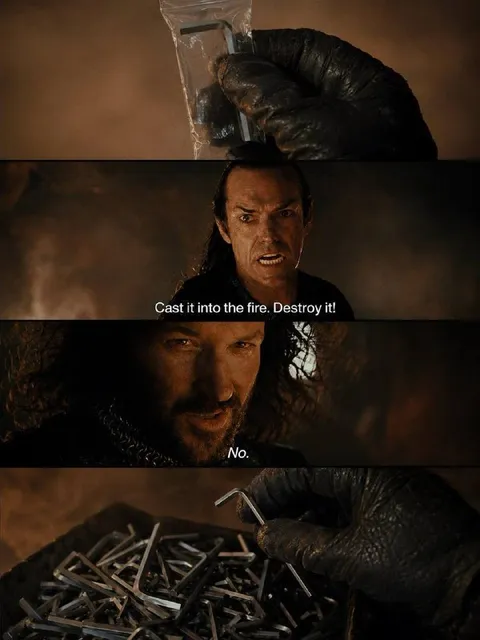 Cast It Into the Fire