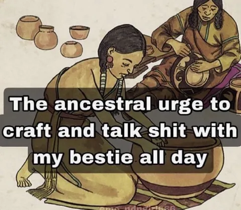 Ancestral Crafting With My Bestie