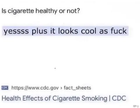 Cigarettes Look Cool