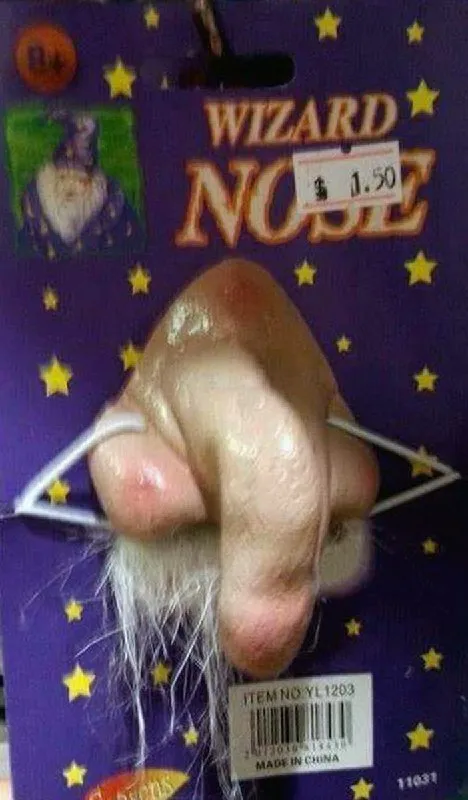 Wizard Nose Costume Meme