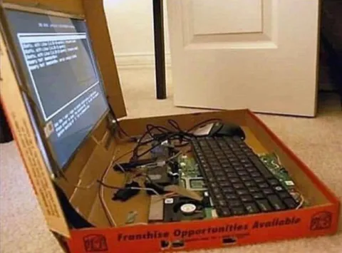 Cardboard Box Computer
