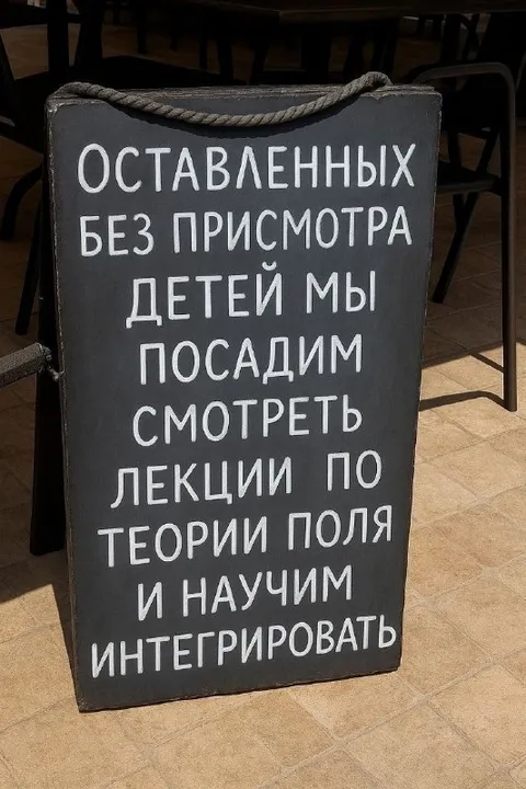 Детей заставят учить теорию поля