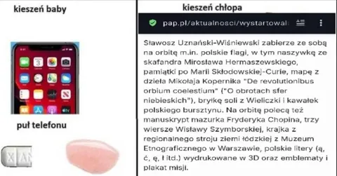 Kieszeń baby kontra kieszeń chłopa