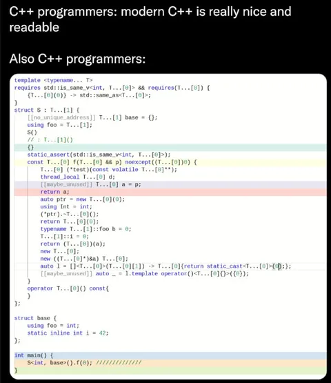 C++ Template Metaprogramming Chaos