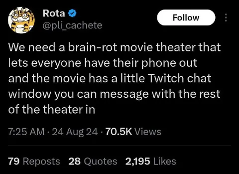 Brain-Rot Movie Theater