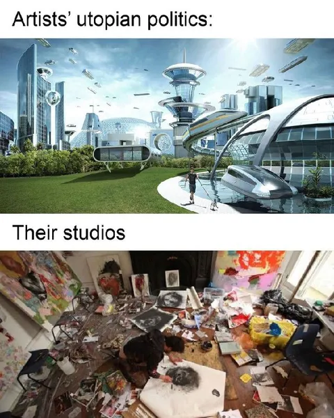 Artists’ Utopian Politics vs Studios