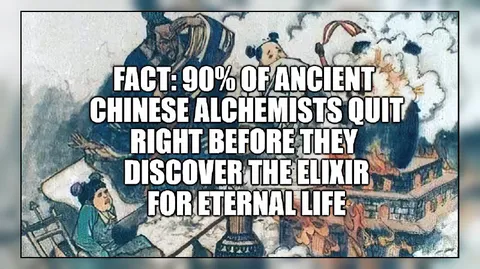 Ancient Alchemists Quit Too Soon