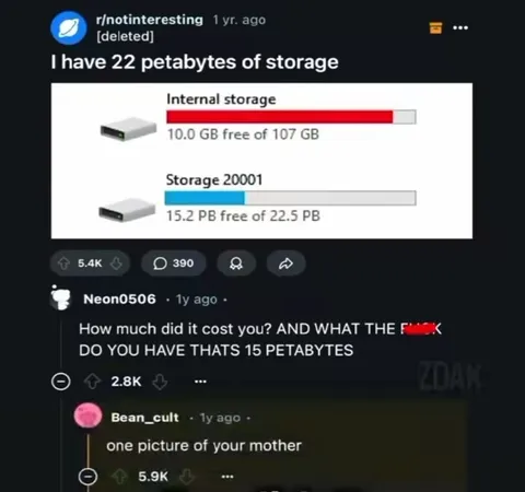 22 Petabytes of Mother Photos