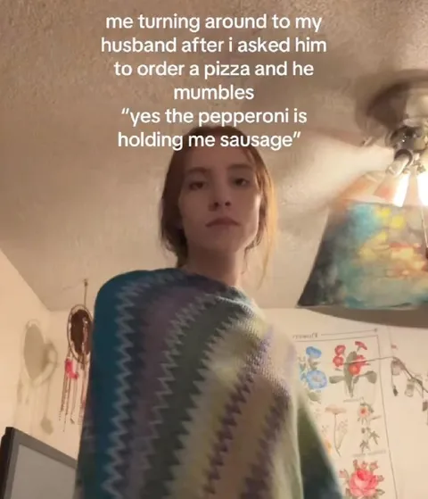 Pepperoni Is Holding Me Sausage