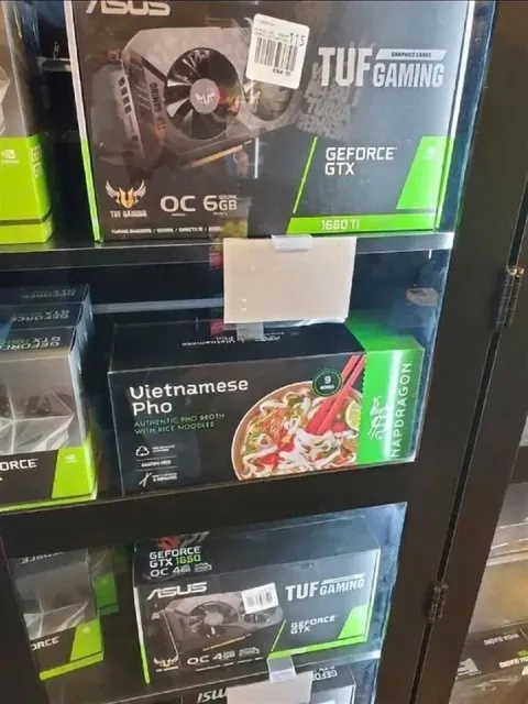Vietnamese Pho Graphics Card