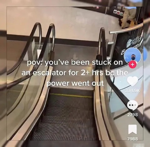 Stuck on a Broken Escalator