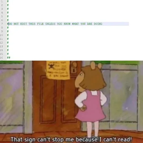 That Sign Can't Stop Me