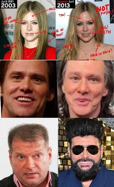 Avril Lavigne Aging Comparison
