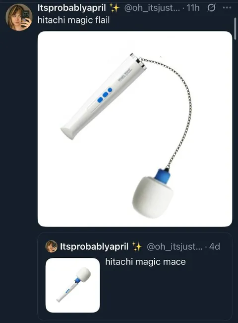 Hitachi Magic Flail and Mace