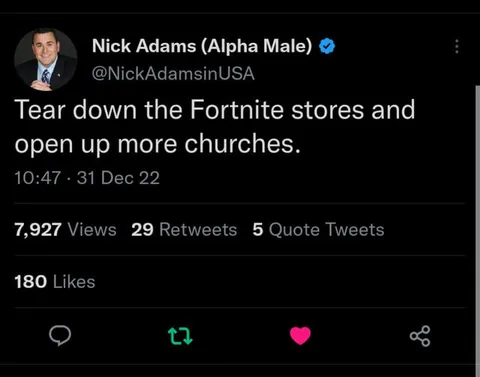 Tear Down the Fortnite Stores