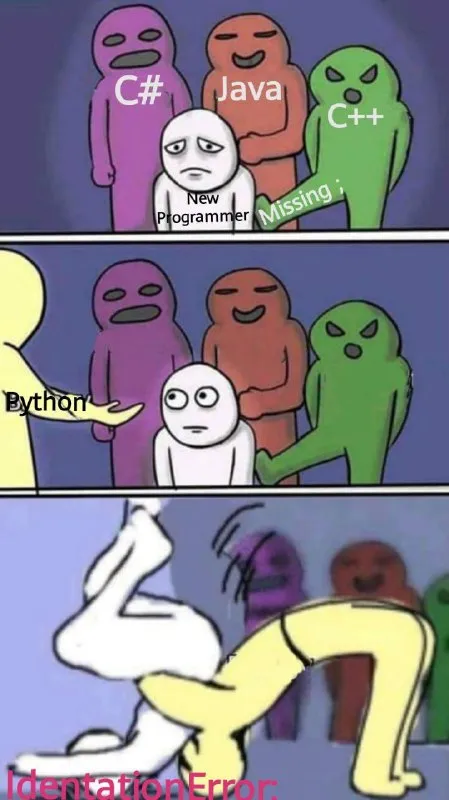 Python Finds the Missing Indentation