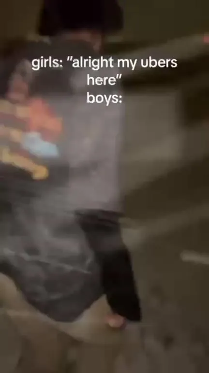 Boys When the Uber Arrives