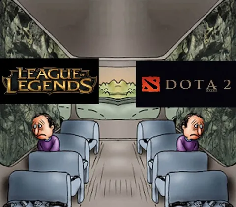 League of Legends vs Dota 2
